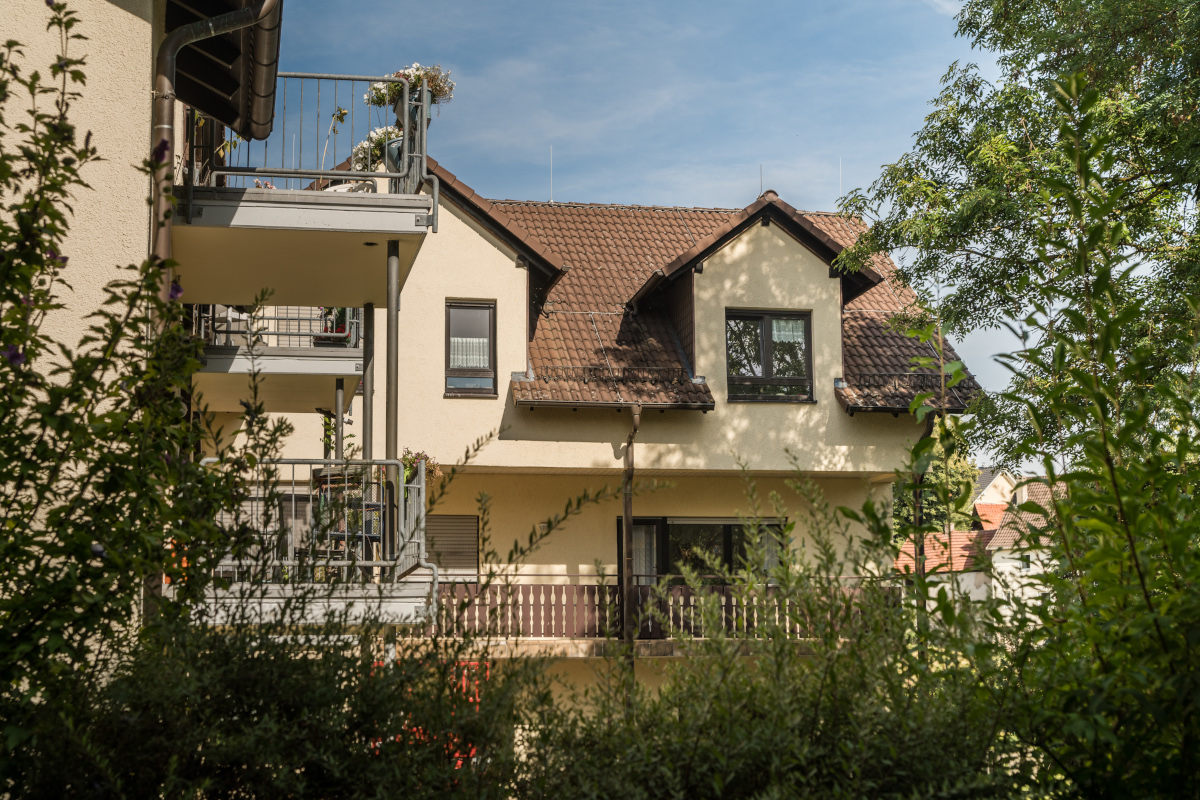 Außenansicht Teil des Hauses
