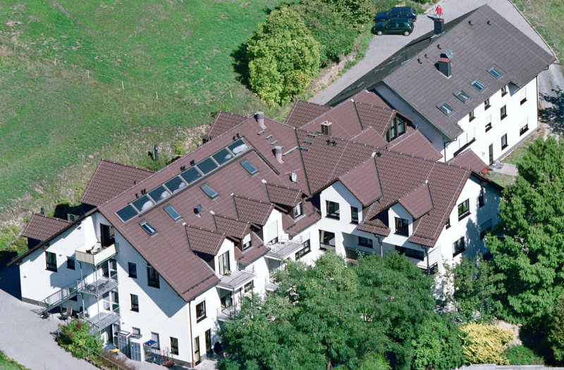 Luftbildaufnahme des Anwesens